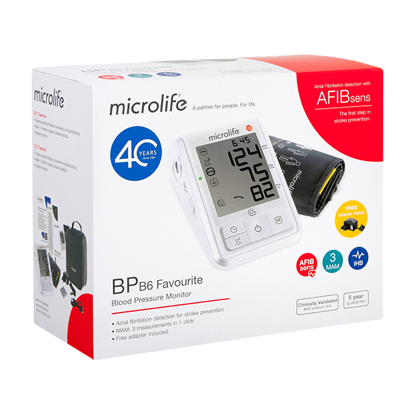 Microlife_Tlakomer_BP-B6_Favourite_AFIB_Biely_4719003344771_a